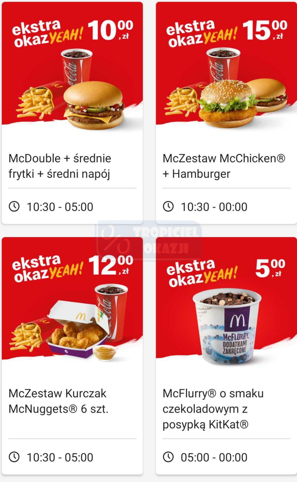 Gazetka promocyjna McDonalds do 24/11/2019 str.1