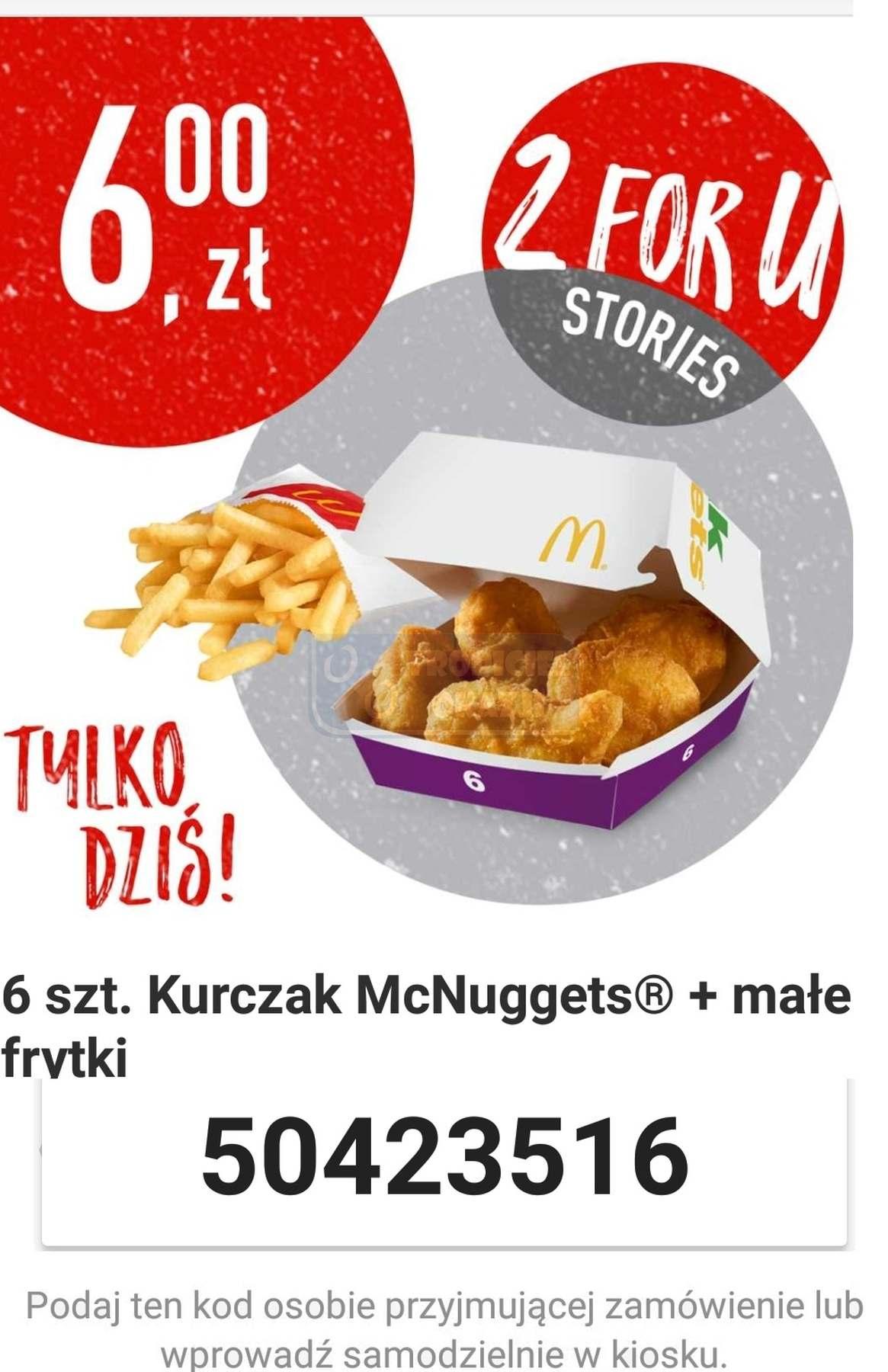 Gazetka promocyjna McDonalds do 24/10/2018 str.0