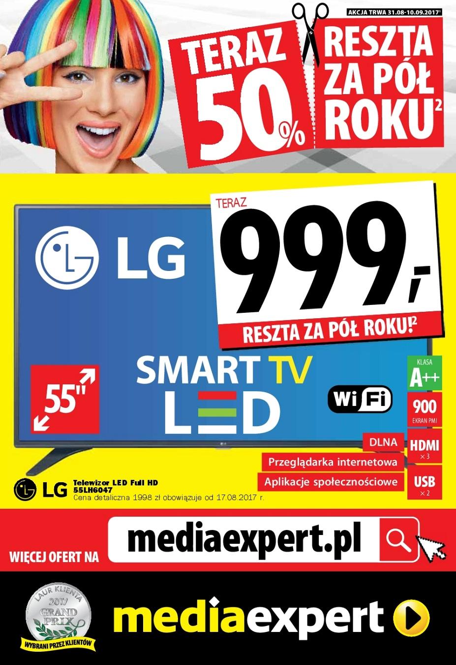 Gazetka promocyjna Media Expert do 10/09/2017 str.0