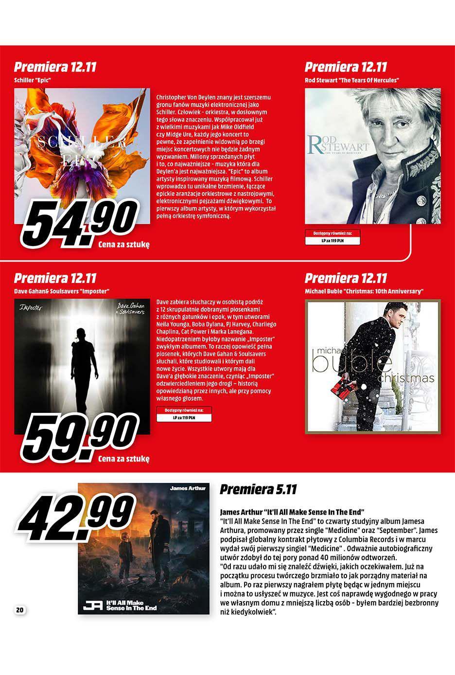 Gazetka promocyjna Media Markt do 30/11/2021 str.20