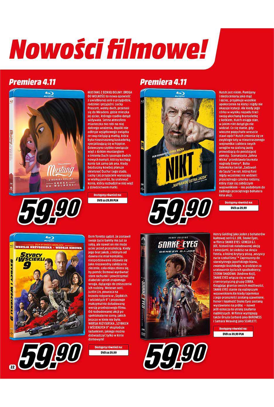 Gazetka promocyjna Media Markt do 30/11/2021 str.22