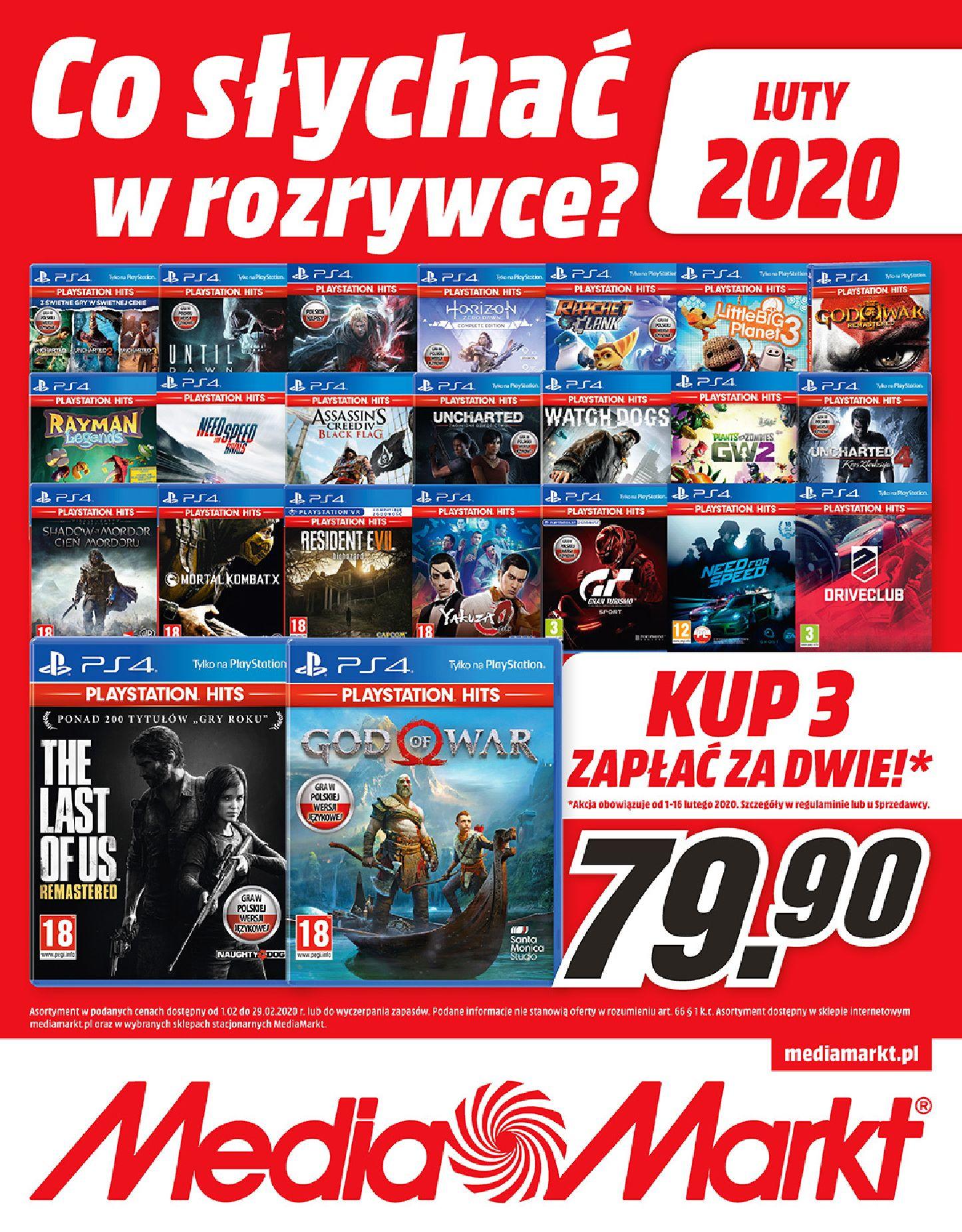 Gazetka promocyjna Media Markt do 29/02/2020 str.0