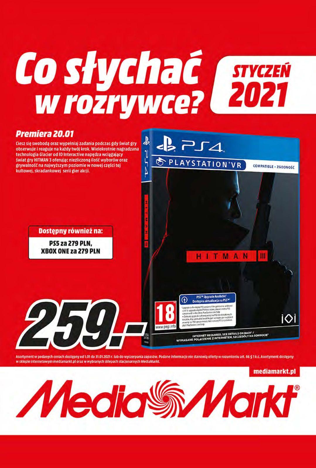 Gazetka promocyjna Media Markt do 31/01/2021 str.0