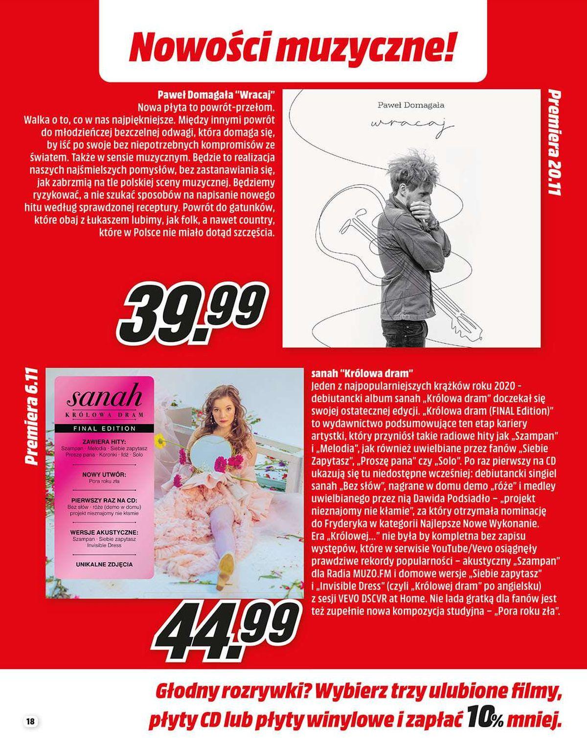 Gazetka promocyjna Media Markt do 30/11/2020 str.18