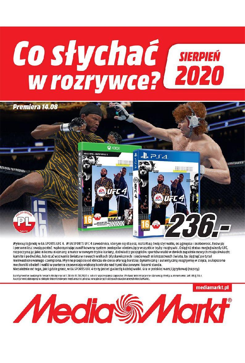 Gazetka promocyjna Media Markt do 31/08/2020 str.0