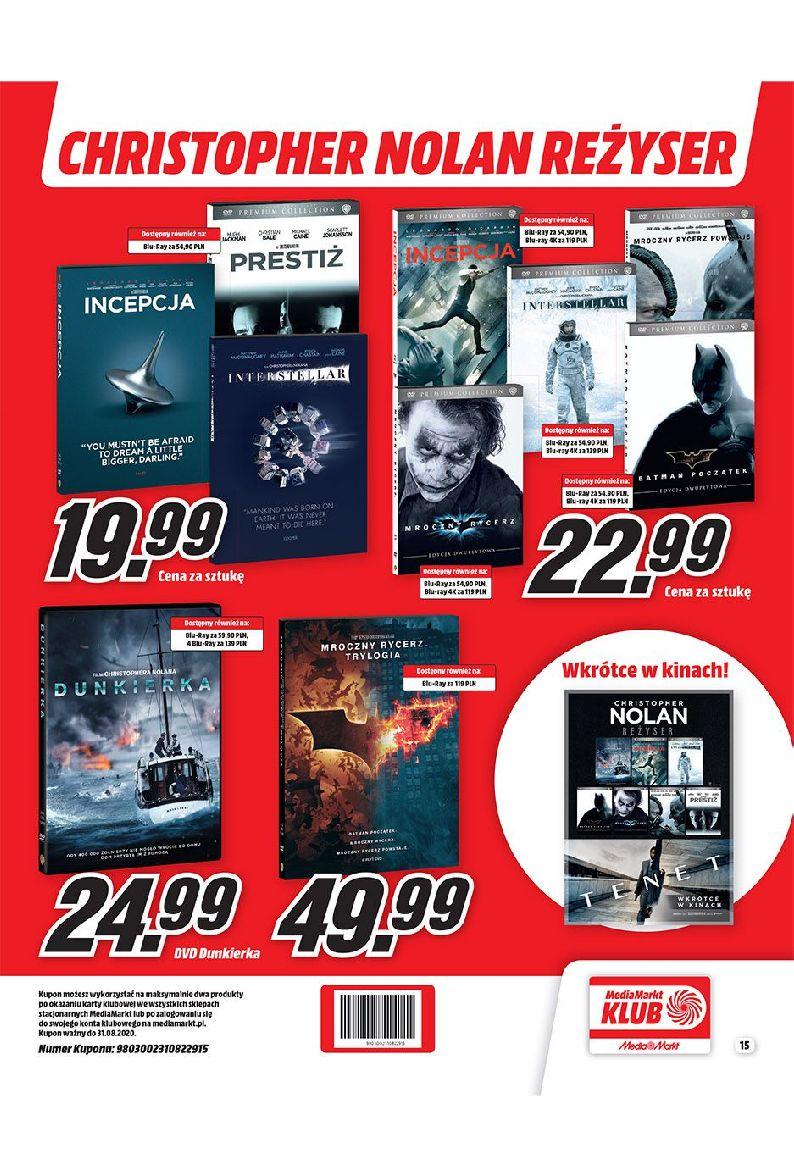 Gazetka promocyjna Media Markt do 31/08/2020 str.15