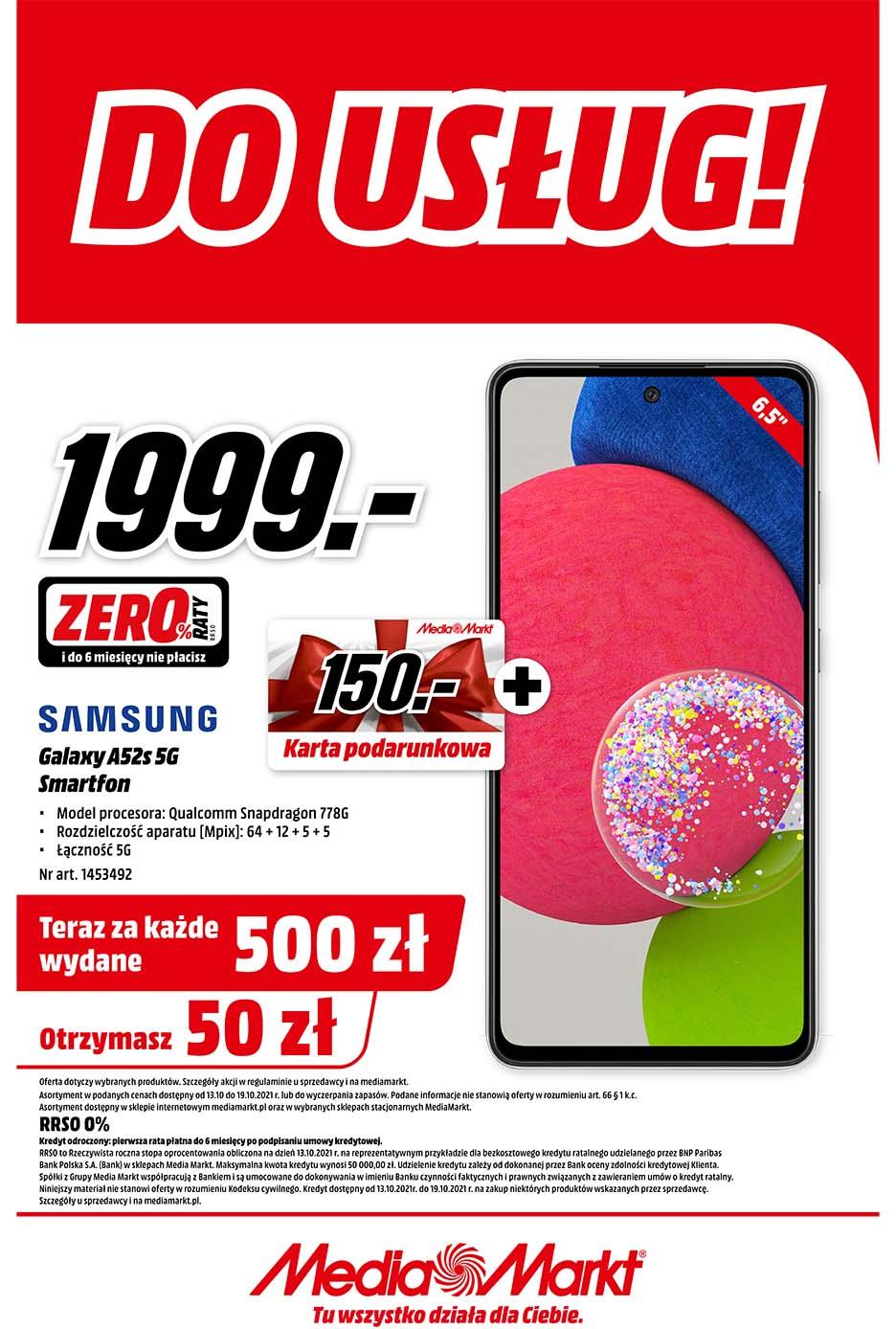 Gazetka promocyjna Media Markt do 19/10/2021 str.0