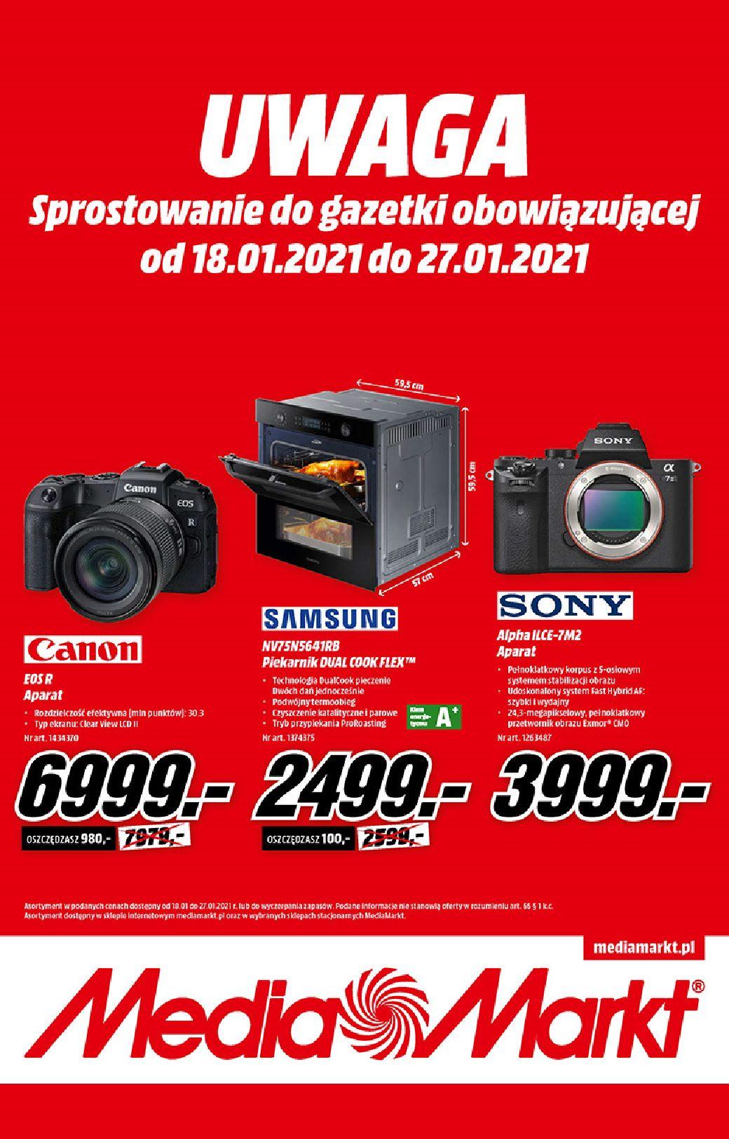 Gazetka promocyjna Media Markt do 27/01/2021 str.25