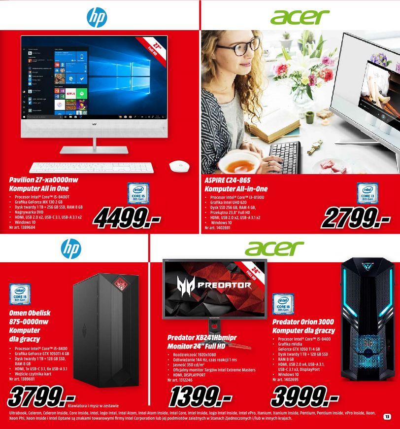 Gazetka promocyjna Media Markt do 08/09/2019 str.13