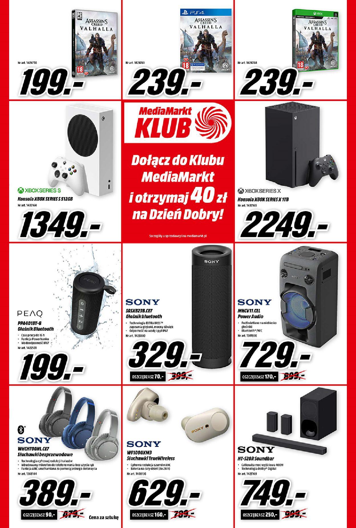 Gazetka promocyjna Media Markt do 18/11/2020 str.5