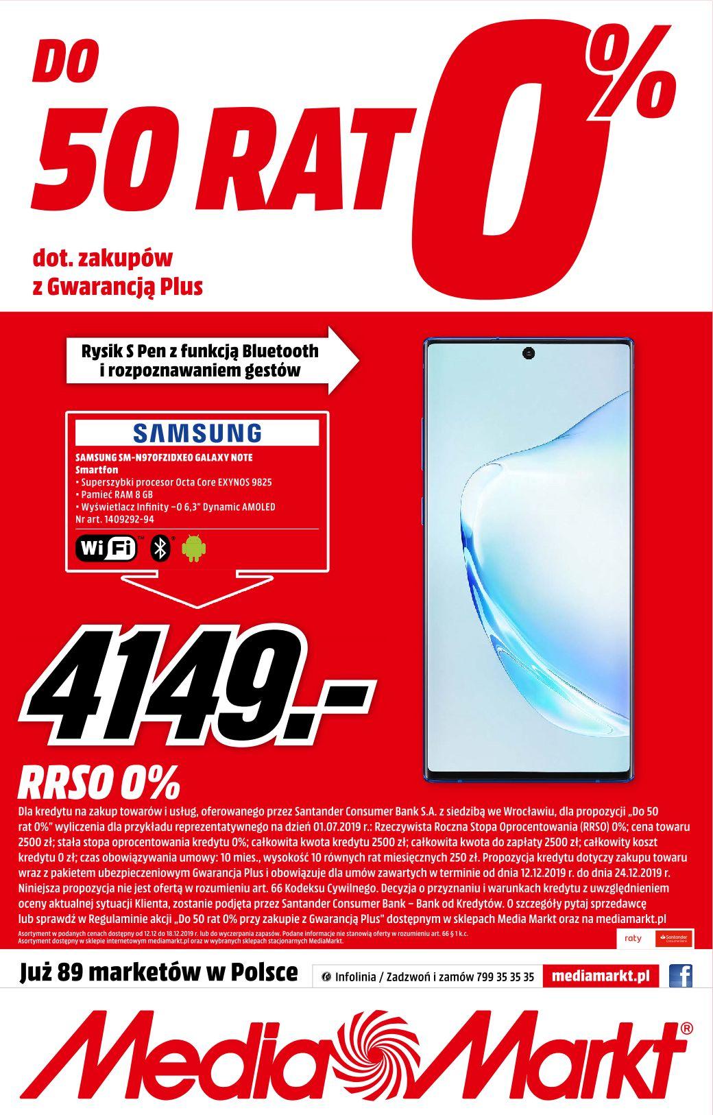 Gazetka promocyjna Media Markt do 18/12/2019 str.12