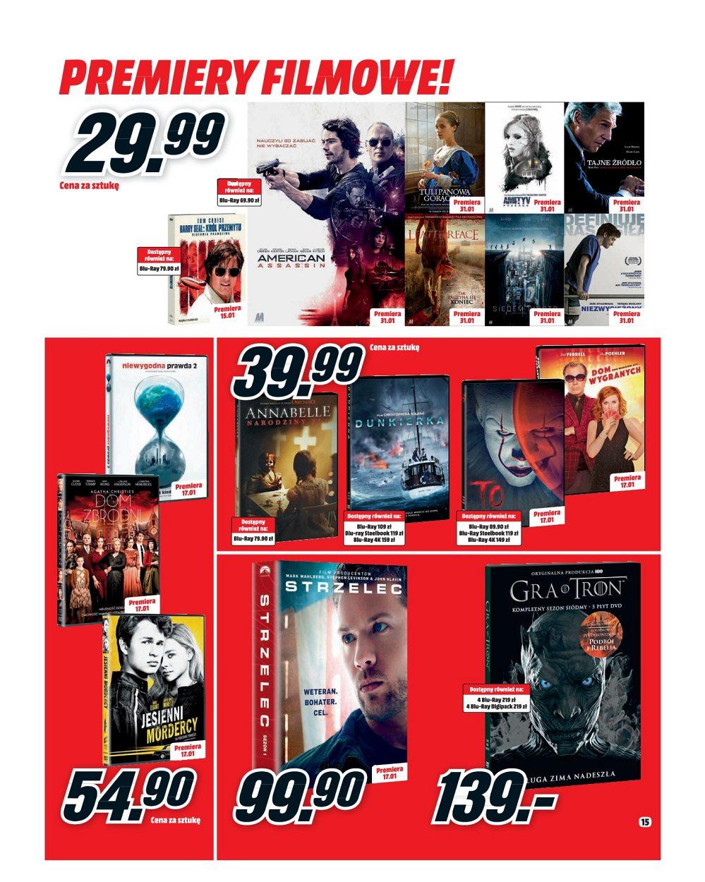 Gazetka promocyjna Media Markt do 31/01/2018 str.15