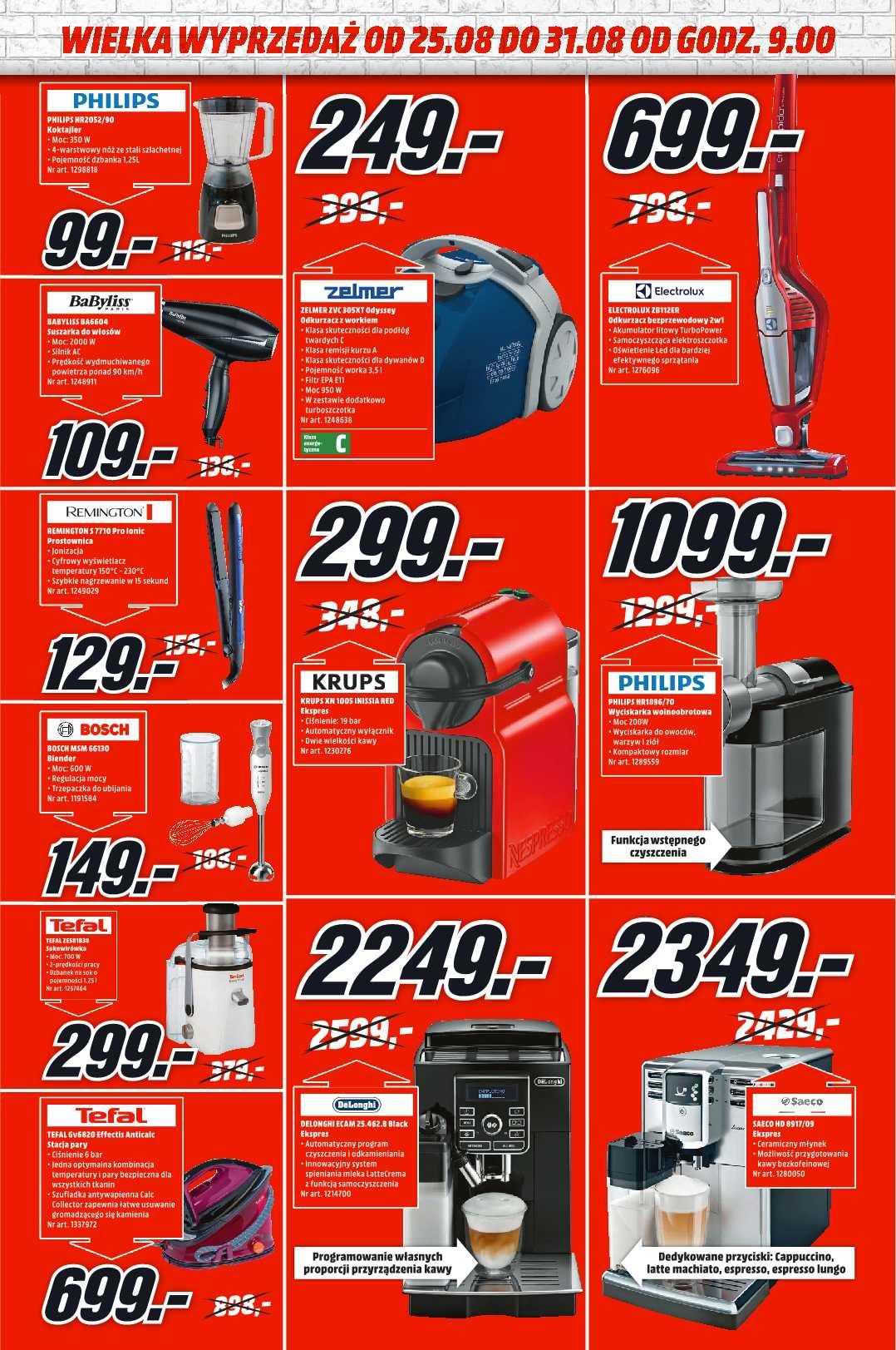 Gazetka promocyjna Media Markt do 31/08/2017 str.5