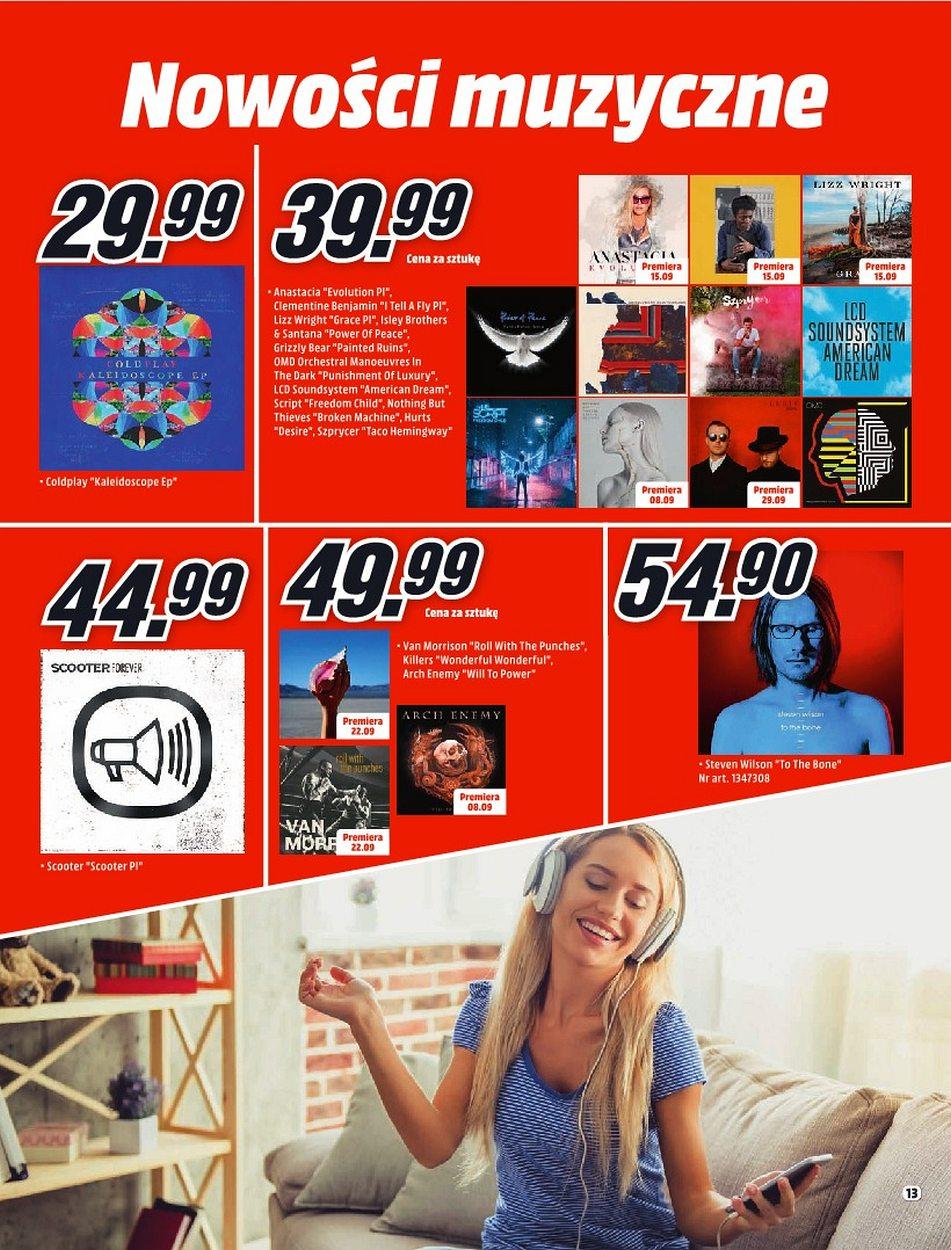 Gazetka promocyjna Media Markt do 30/09/2017 str.13