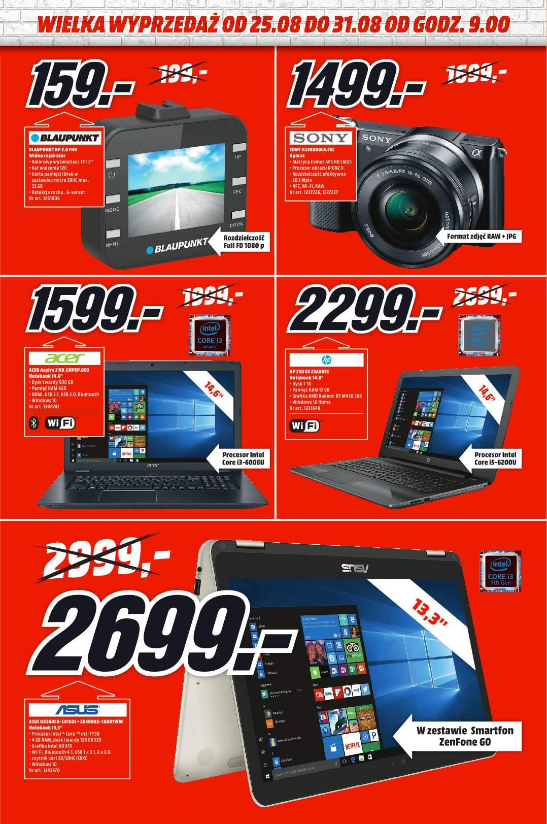 Gazetka promocyjna Media Markt do 31/08/2017 str.6