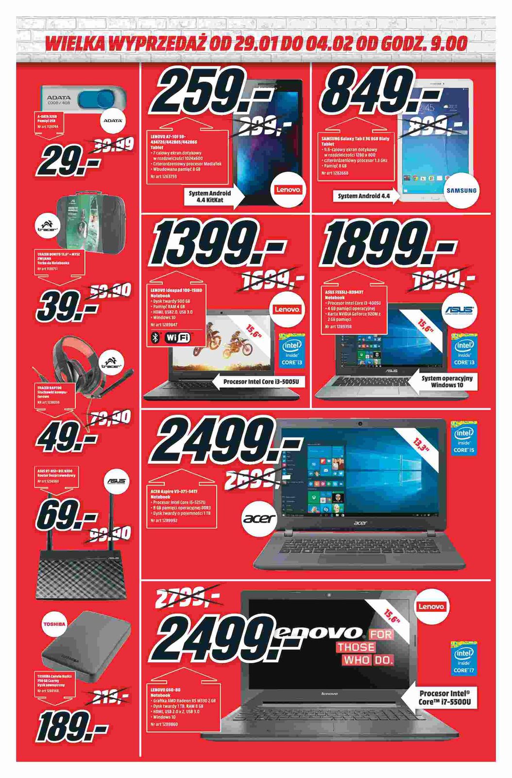 Gazetka promocyjna Media Markt do 04/02/2016 str.7