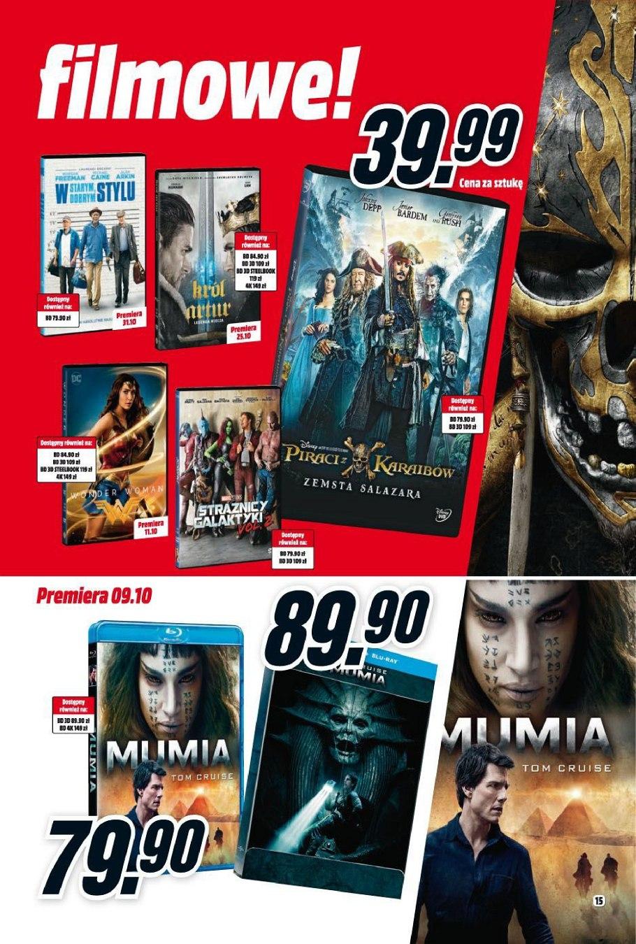 Gazetka promocyjna Media Markt do 31/10/2017 str.15