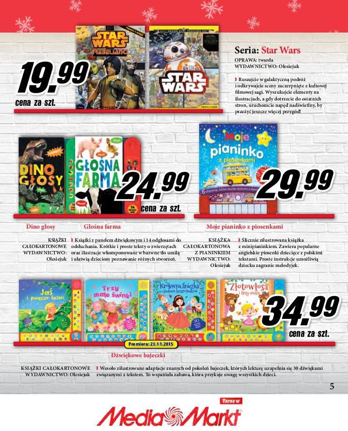 Gazetka promocyjna Media Markt do 31/12/2015 str.5