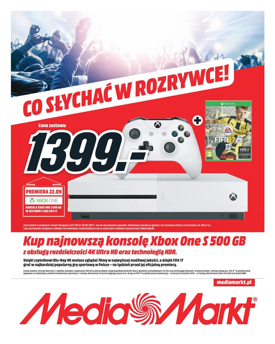 Gazetka promocyjna Media Markt do 30/09/2016 str.0