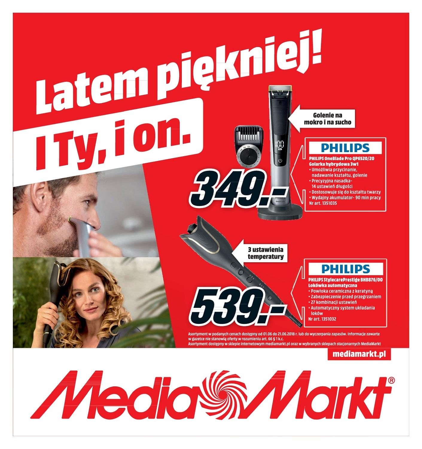 Gazetka promocyjna Media Markt do 30/06/2018 str.1