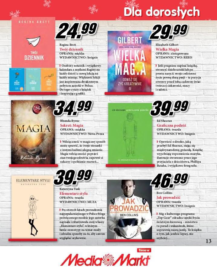 Gazetka promocyjna Media Markt do 31/12/2015 str.13