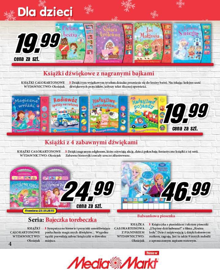 Gazetka promocyjna Media Markt do 31/12/2015 str.4