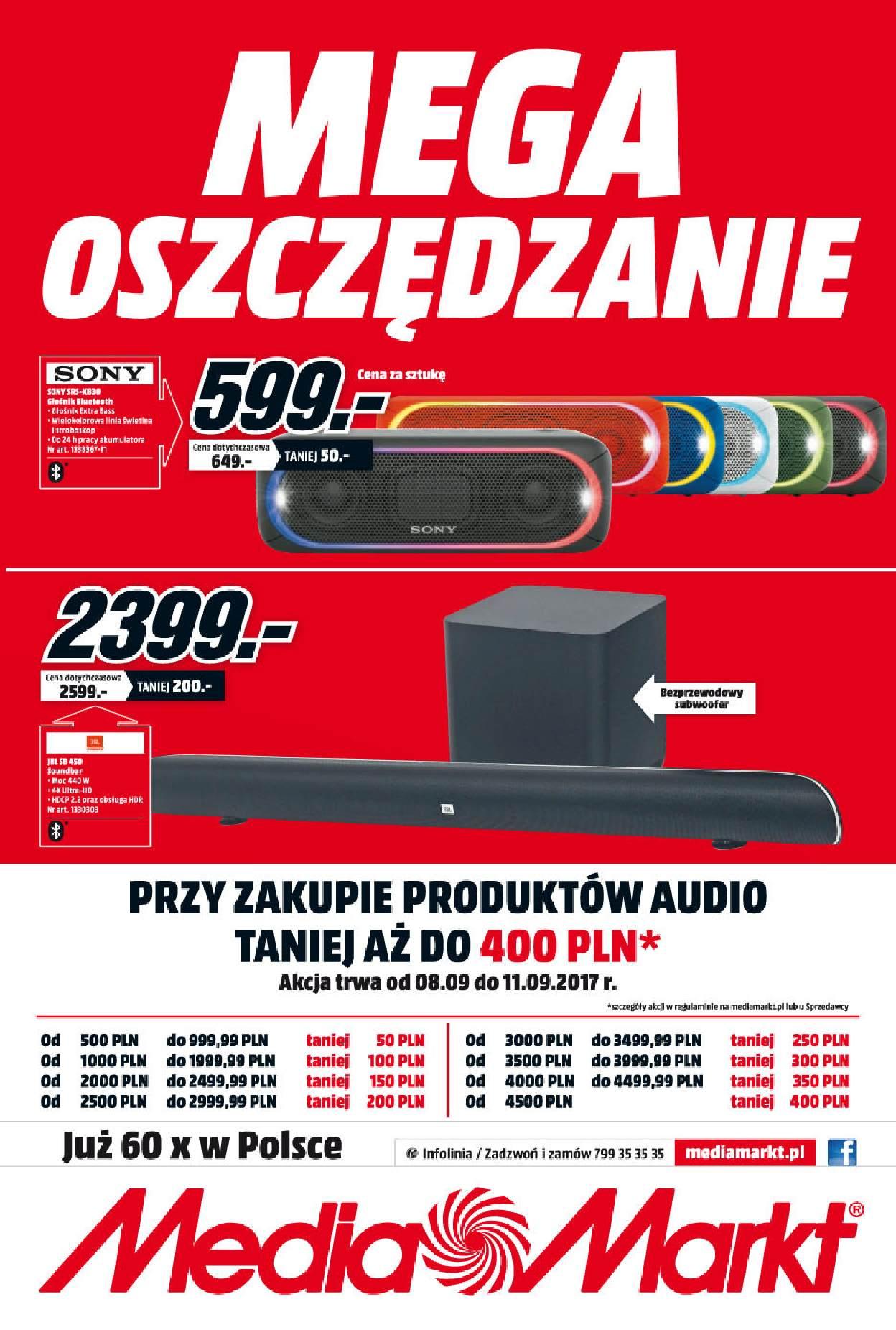 Gazetka promocyjna Media Markt do 14/09/2017 str.8