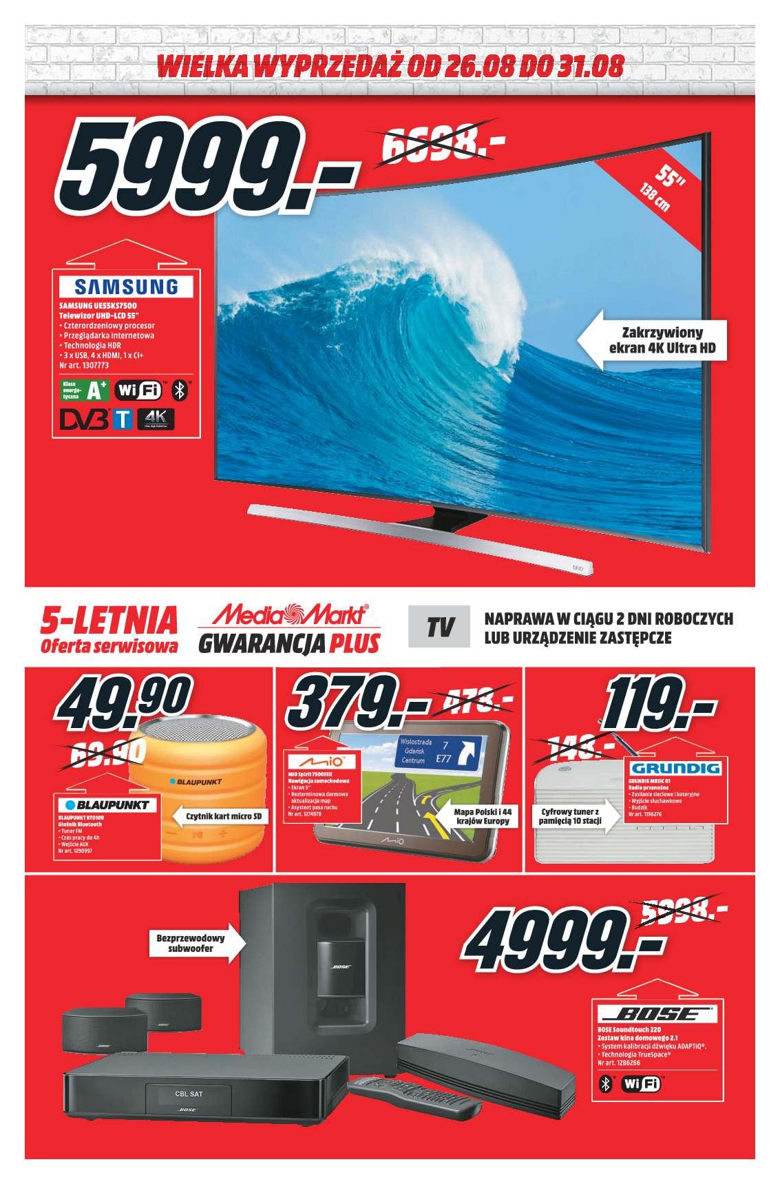 Gazetka promocyjna Media Markt do 31/08/2016 str.7