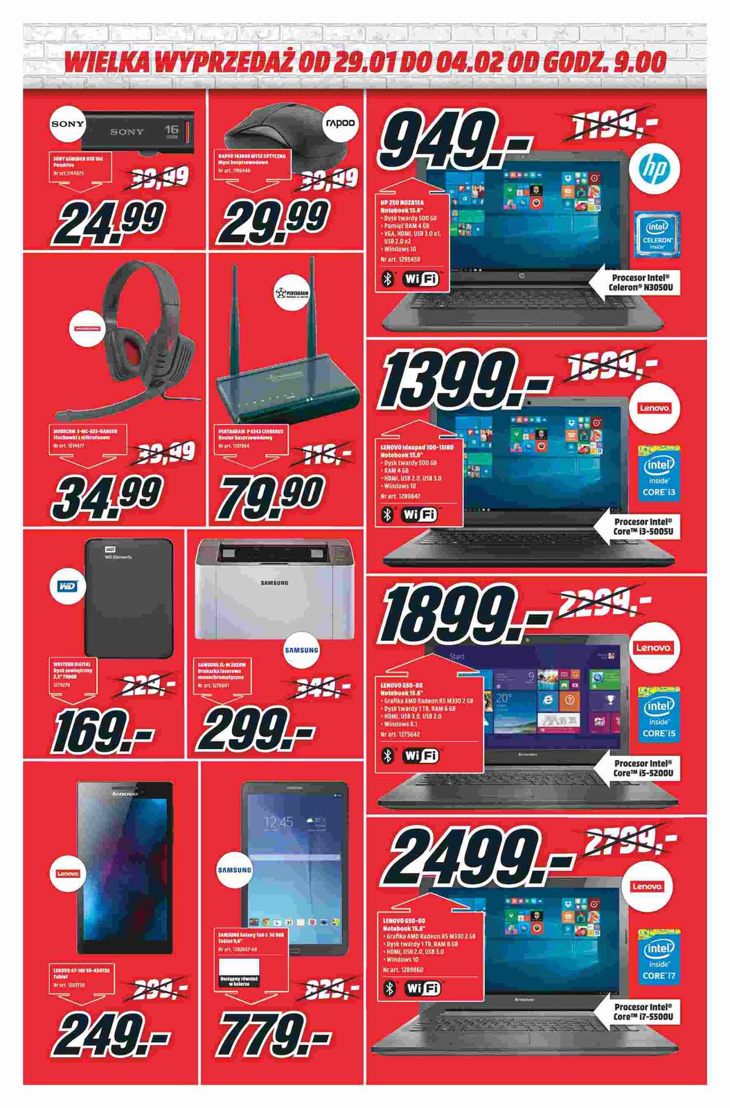 Gazetka promocyjna Media Markt do 04/02/2016 str.7