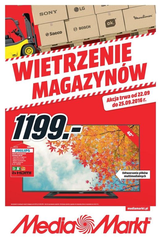 Gazetka promocyjna Media Markt do 25/09/2016 str.0