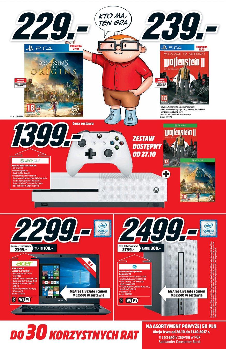 Gazetka promocyjna Media Markt do 31/10/2017 str.4