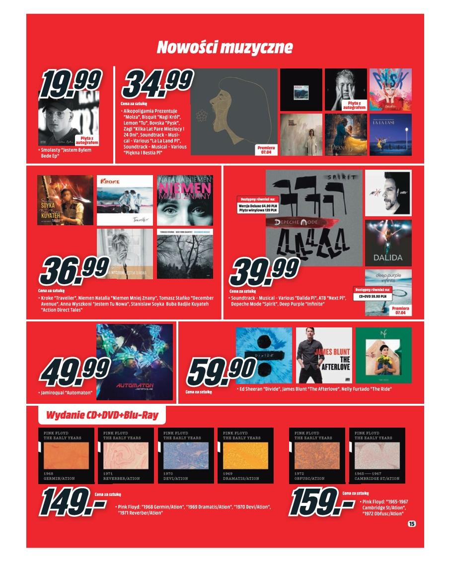 Gazetka promocyjna Media Markt do 30/04/2017 str.15