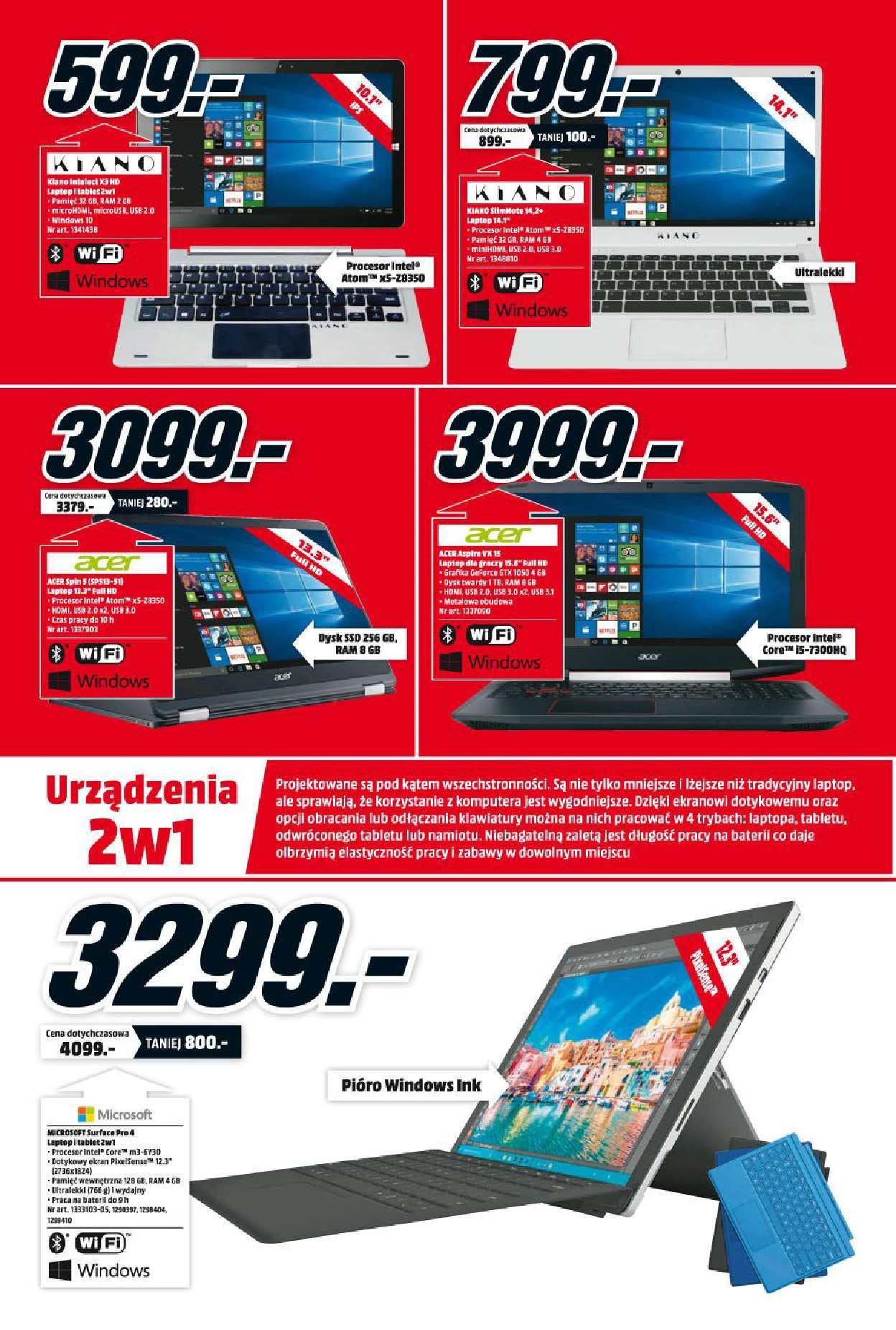 Gazetka promocyjna Media Markt do 14/09/2017 str.3