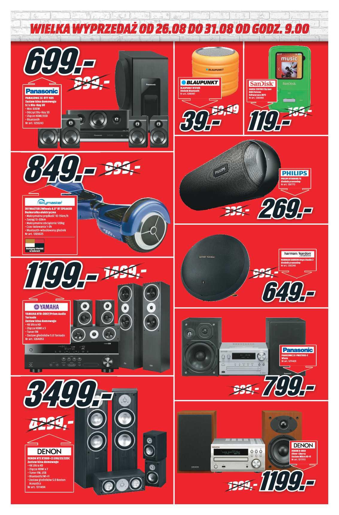 Gazetka promocyjna Media Markt do 31/08/2016 str.5