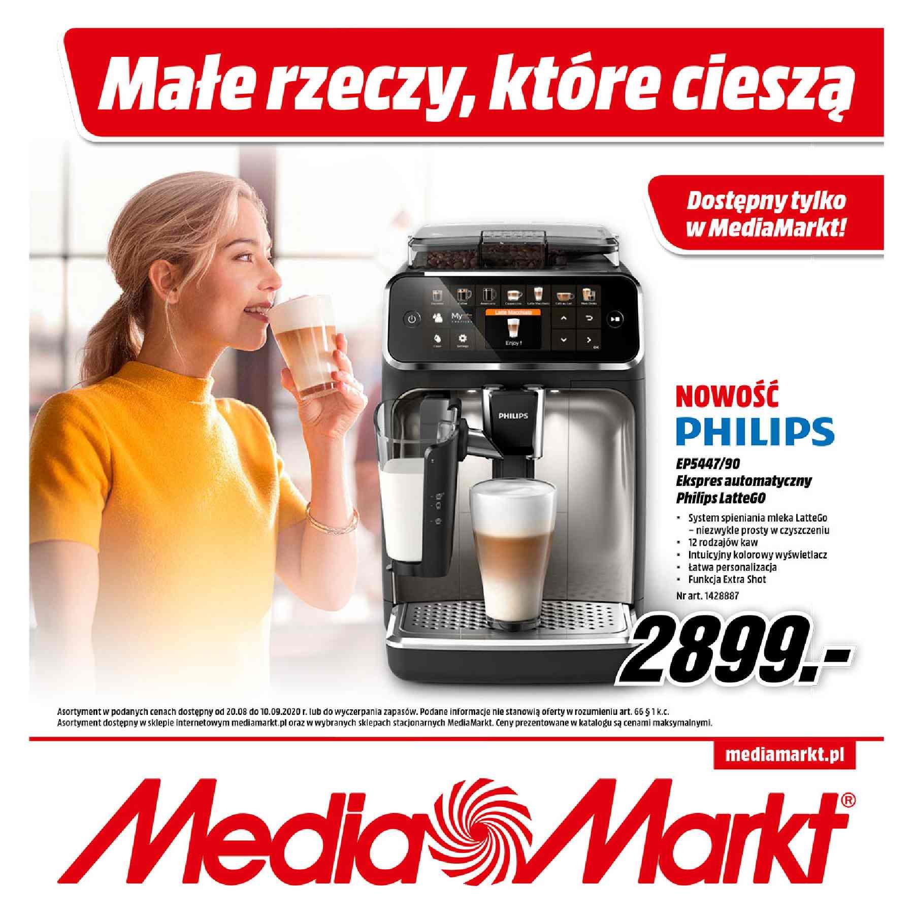 Gazetka promocyjna Media Markt do 10/09/2020 str.0