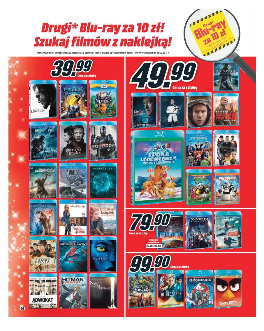 Gazetka promocyjna Media Markt do 31/12/2016 str.16