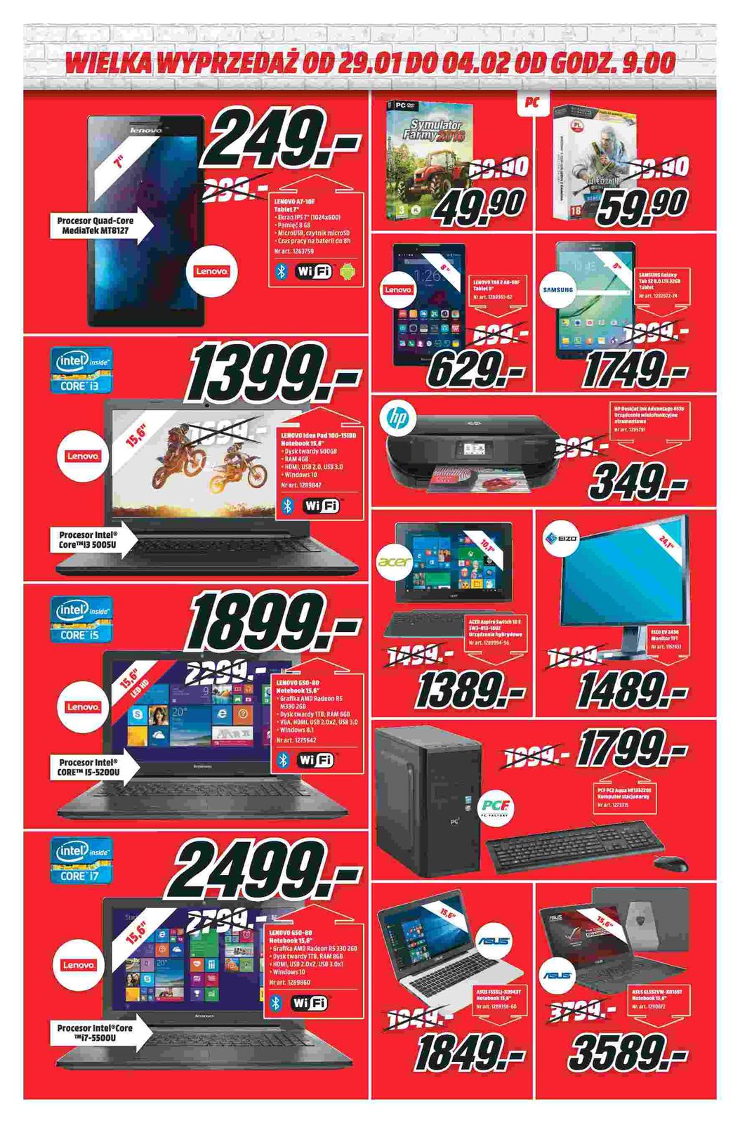 Gazetka promocyjna Media Markt do 04/02/2016 str.7