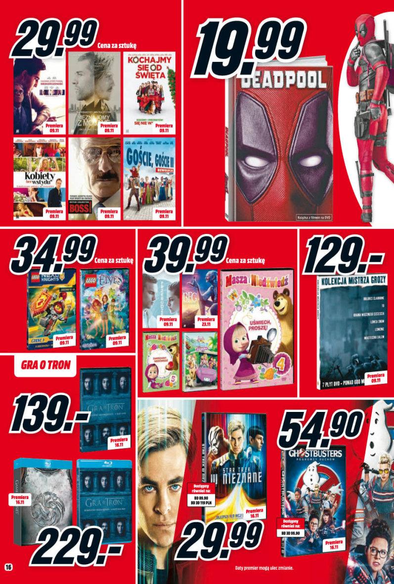 Gazetka promocyjna Media Markt do 30/11/2016 str.16