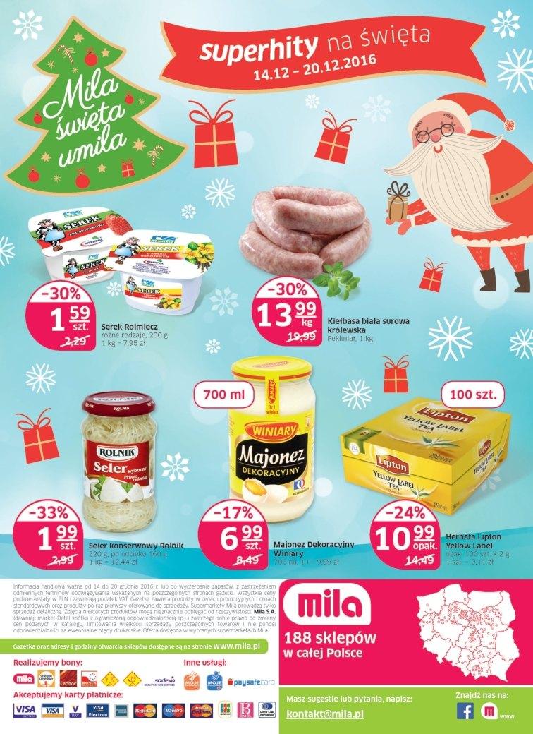 Gazetka promocyjna Mila do 20/12/2016 str.20