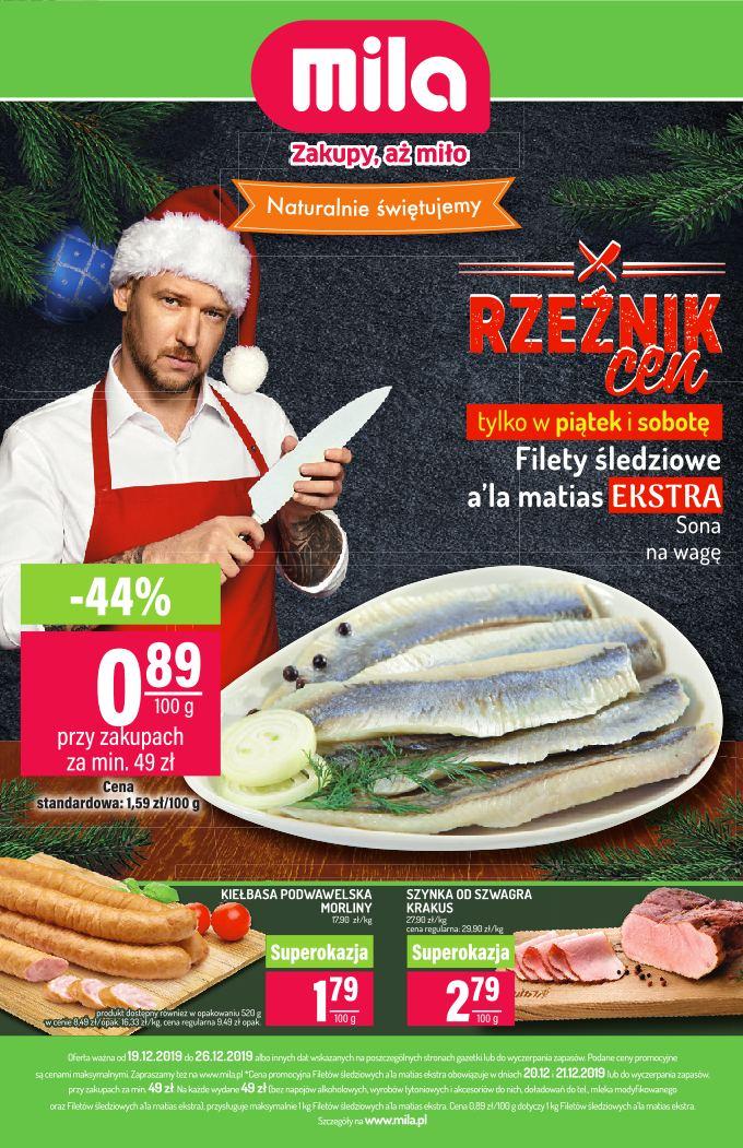 Gazetka promocyjna Mila do 26/12/2019 str.0