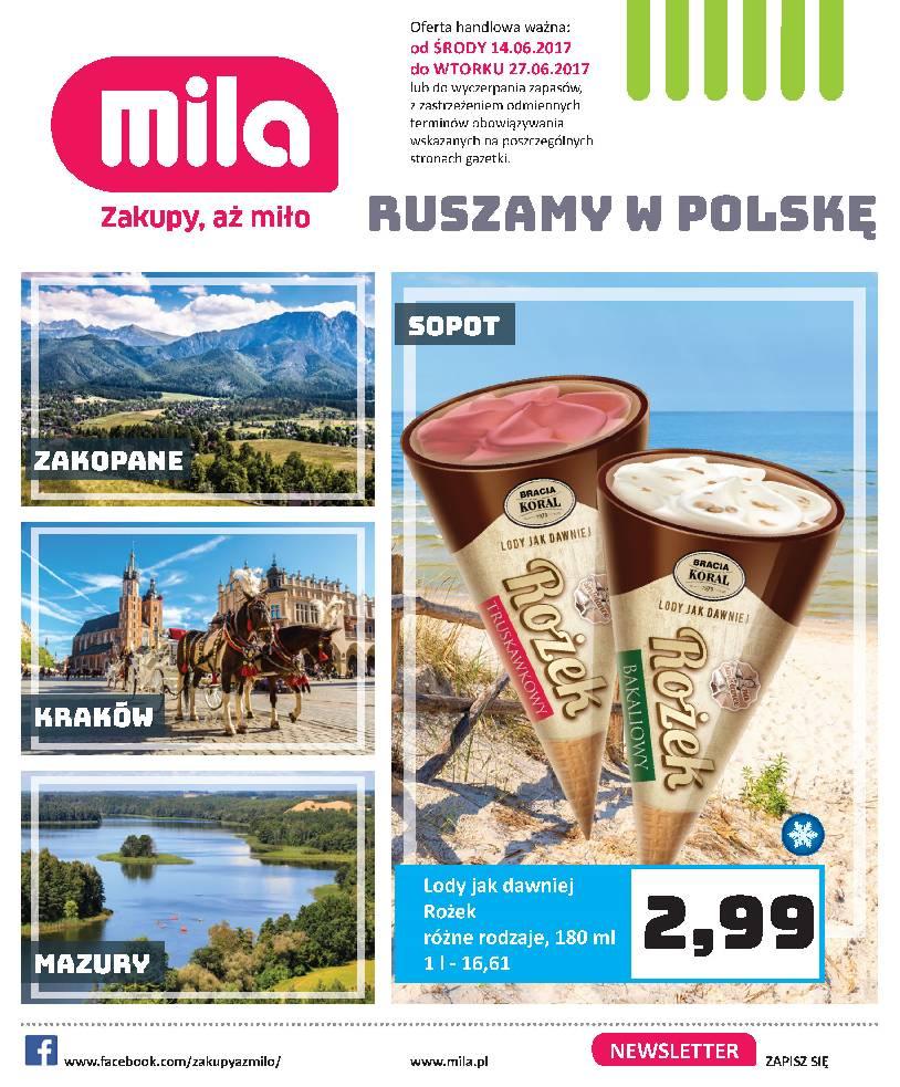Gazetka promocyjna Mila do 27/06/2017 str.0