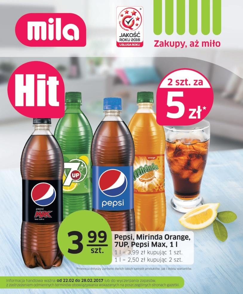 Gazetka promocyjna Mila do 28/02/2017 str.1