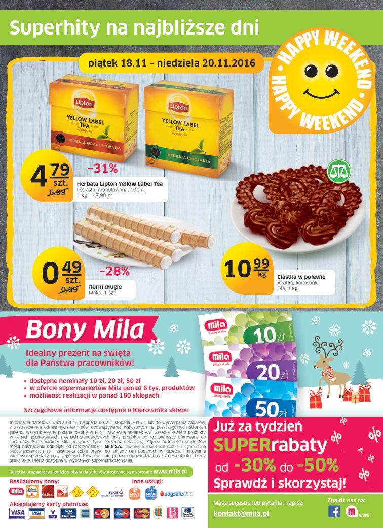 Gazetka promocyjna Mila do 22/11/2016 str.20