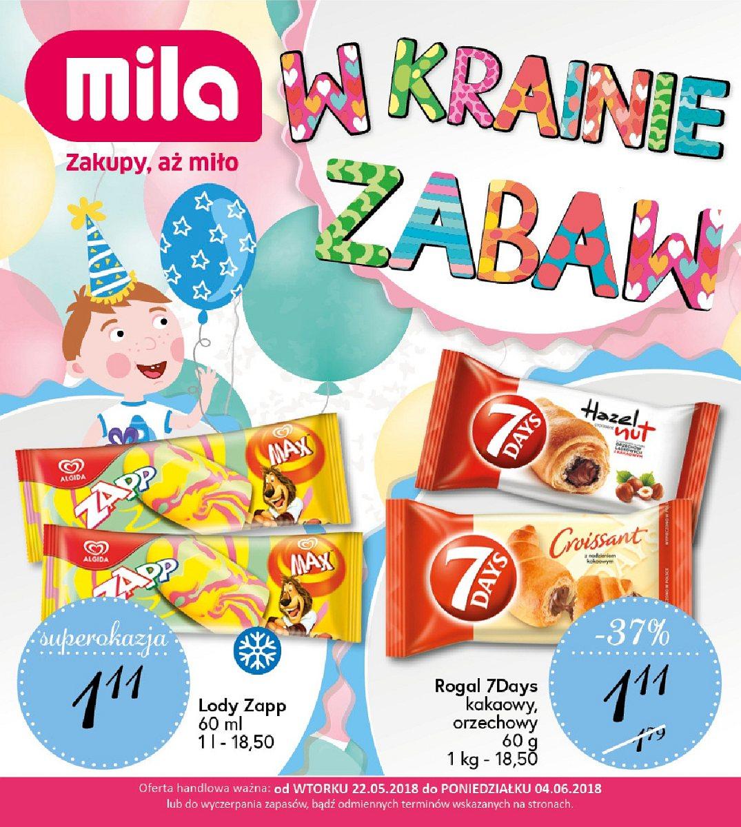 Gazetka promocyjna Mila do 04/06/2018 str.0