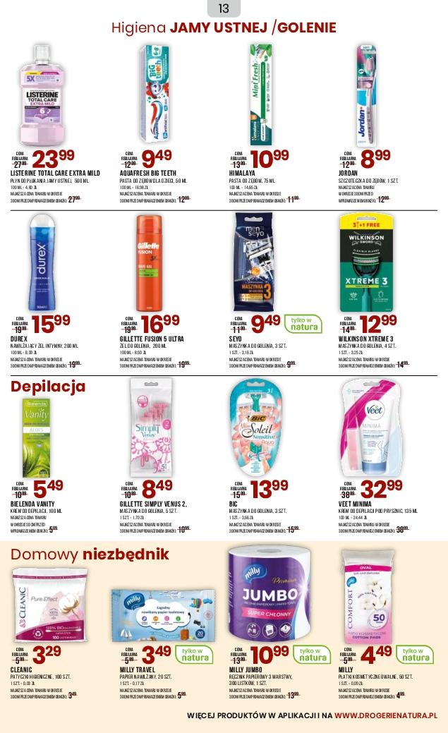 Gazetka promocyjna Drogerie Natura do 02/09/2025 str.13