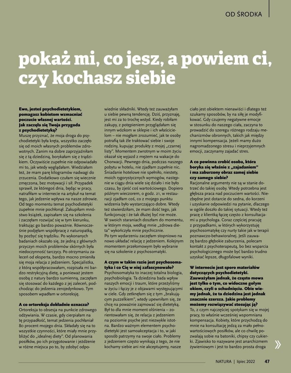 Gazetka promocyjna Drogerie Natura do 31/07/2022 str.47