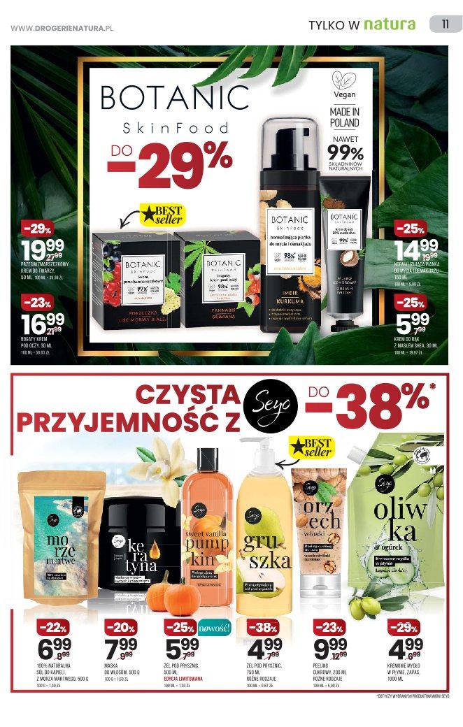 Gazetka promocyjna Drogerie Natura do 06/10/2021 str.11