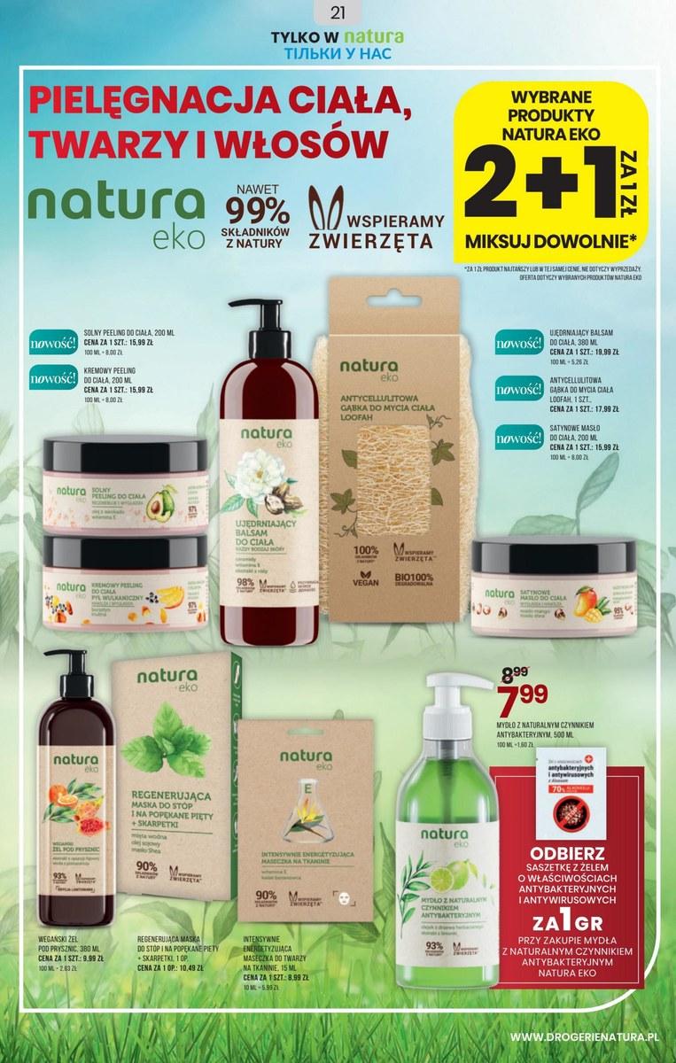 Gazetka promocyjna Drogerie Natura do 31/07/2022 str.21