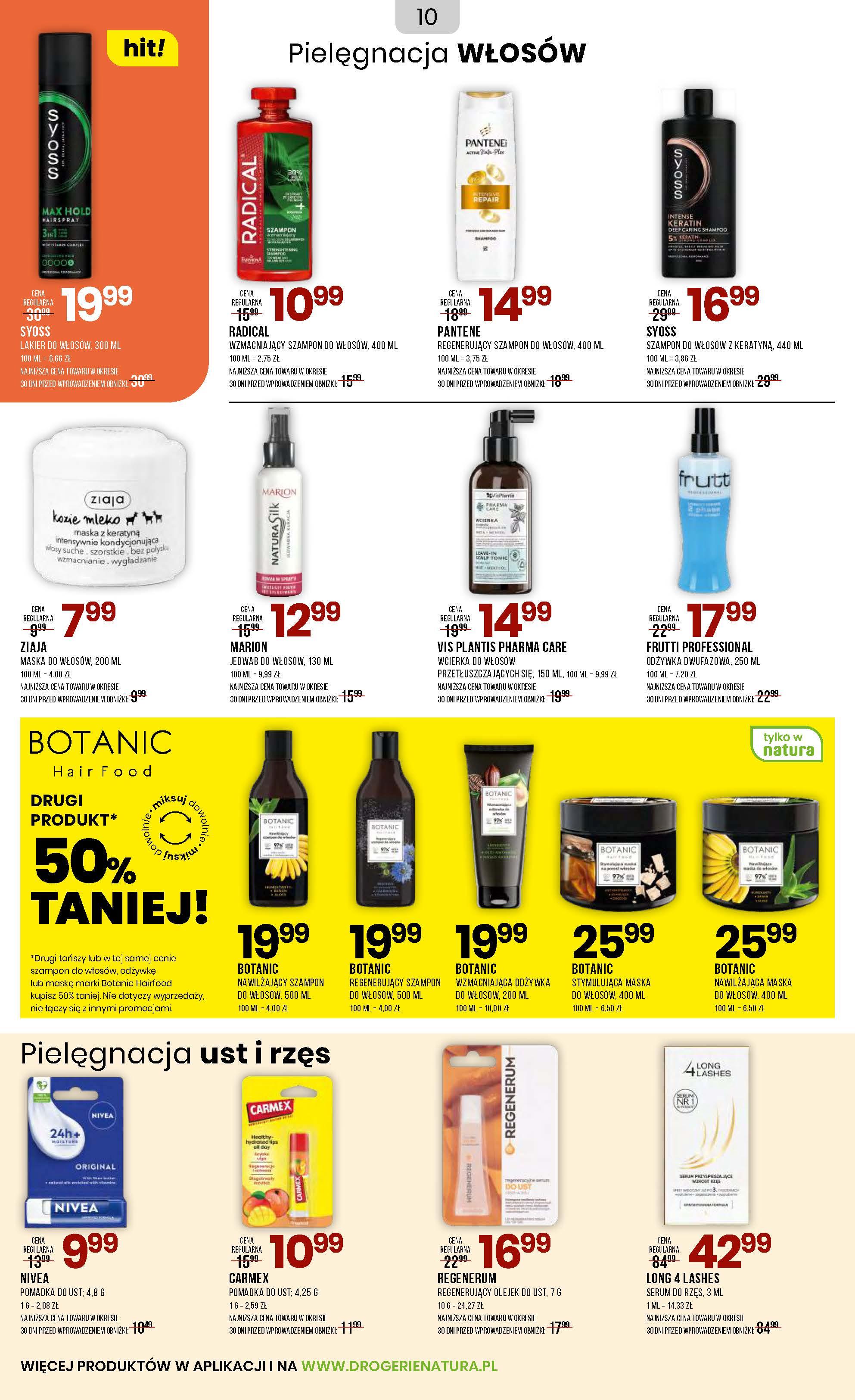 Gazetka promocyjna Drogerie Natura do 02/10/2025 str.10