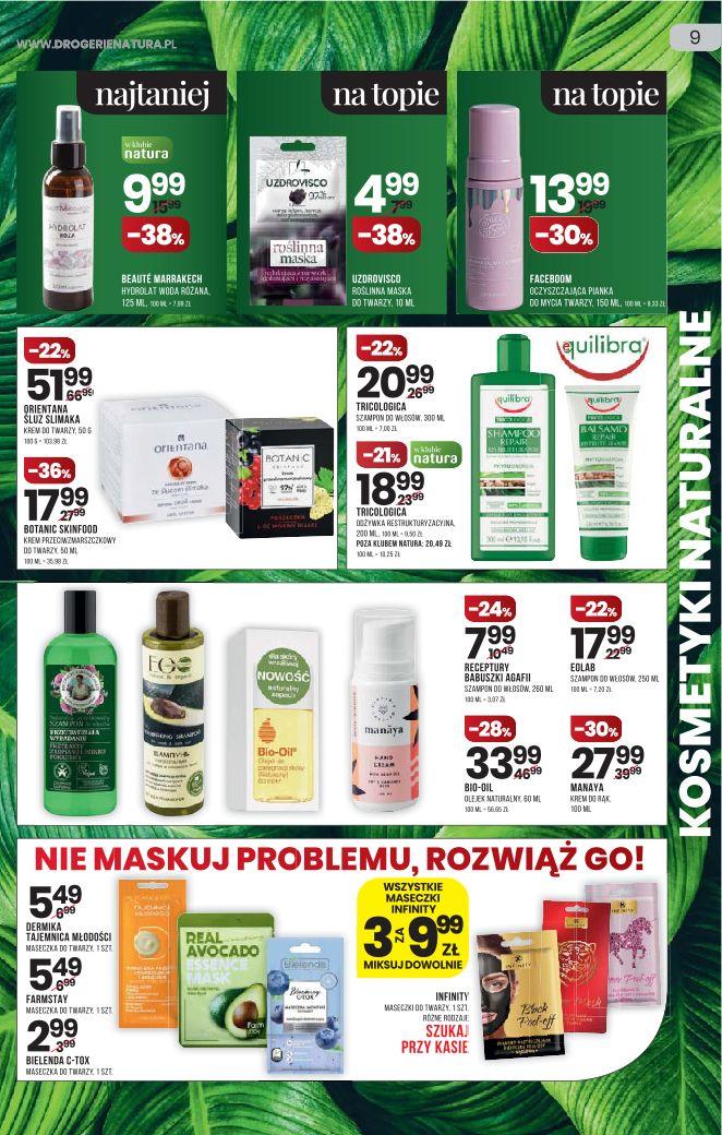 Gazetka promocyjna Drogerie Natura do 03/11/2021 str.9